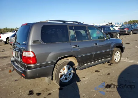 2006 Lexus Lx 470 from USA, damaged, VIN JTJHT00W154001153